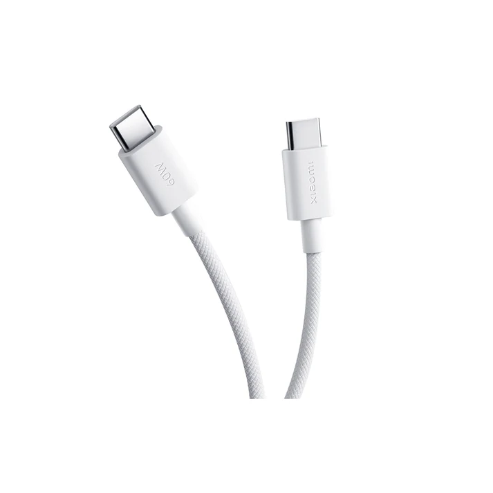XIAOMI3ABRAIDEDUSB-CTOUSB-CCABLE_1M Xiaomi 3A Braided USB-C to USB-C Cable (1m) - Image 1