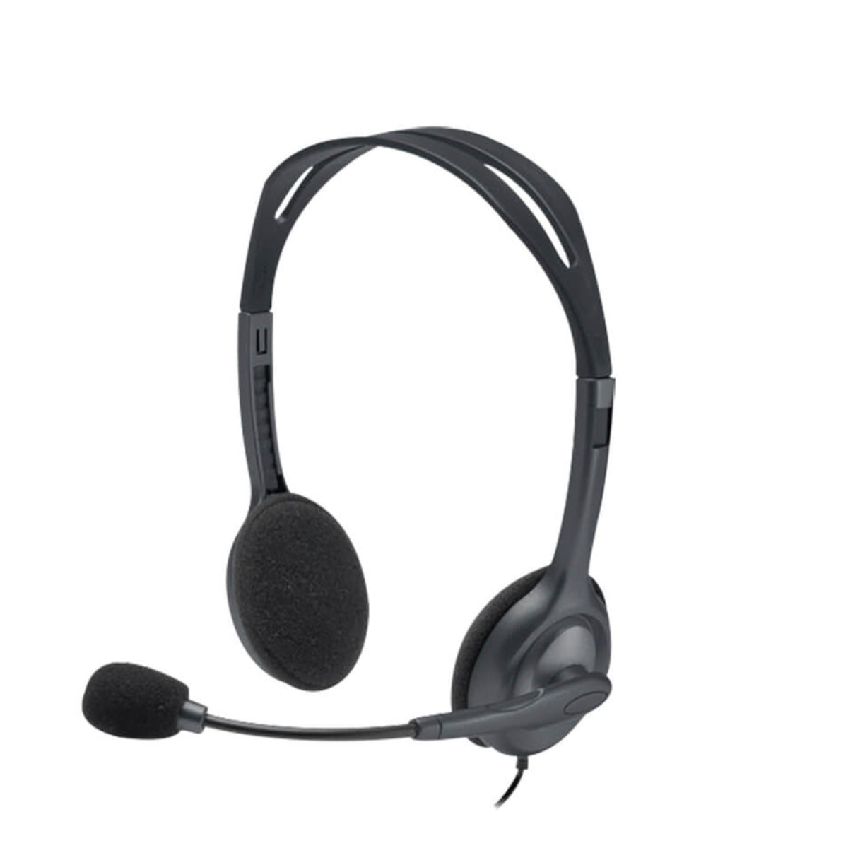 h111-headphone-3 Logitech H111 Stereo Headphone - Image 1